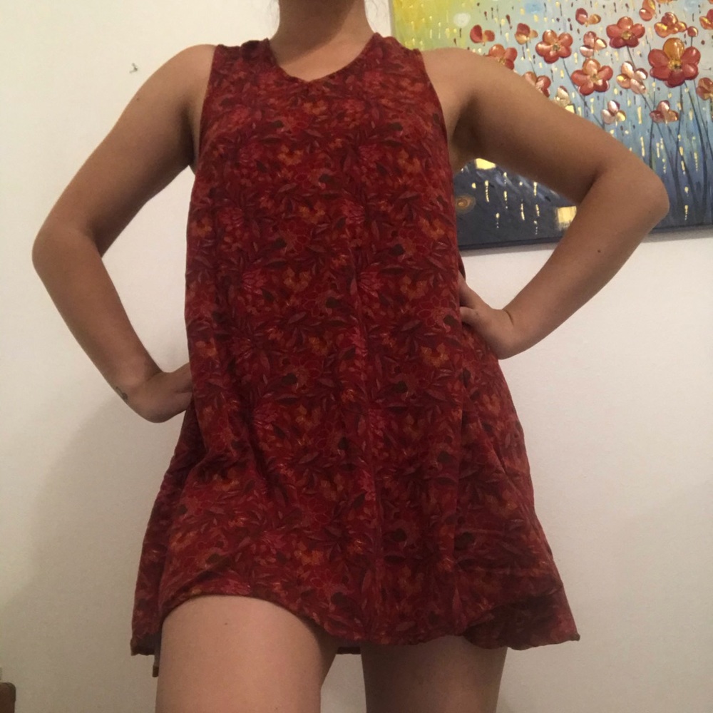 cute flowy urban outfitters tank dress